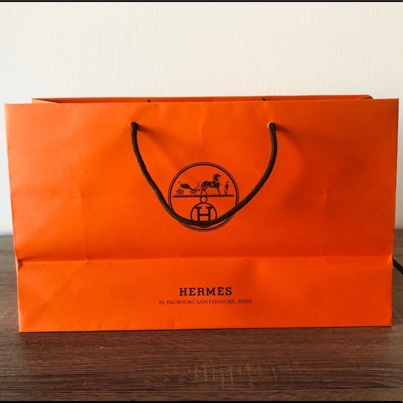 Sold!! Hermes 2020 Authentic Shopping Paper Bag Large - Picture 2 of 6